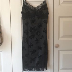 Urban Outfitters Lace and velvet mini dress